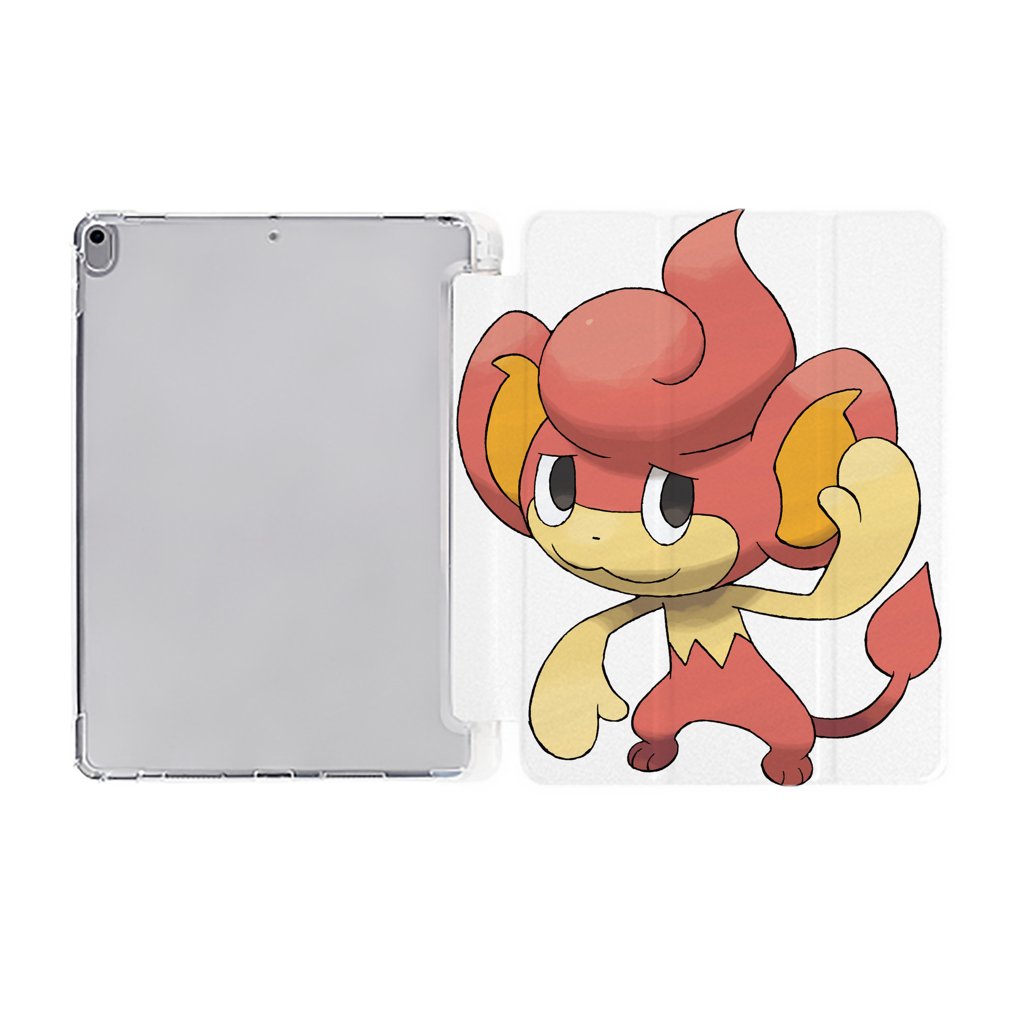 （画像用） ポケットモンスター Pokémon IPad ケース ペン収納付き 三つ折りスタンド PUレザー×シリコン 対応機種9.5/10.5/10.9インチ